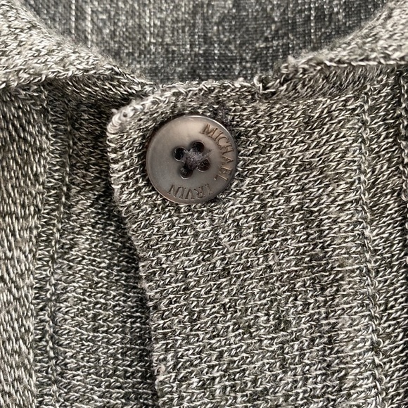 Michael Irvin 88 4XL Button Down Shirt Art to Wear Gray - Picture 4 of 11